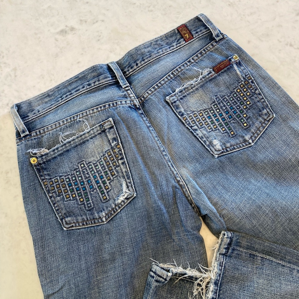 7 for all mankind flare jeans
